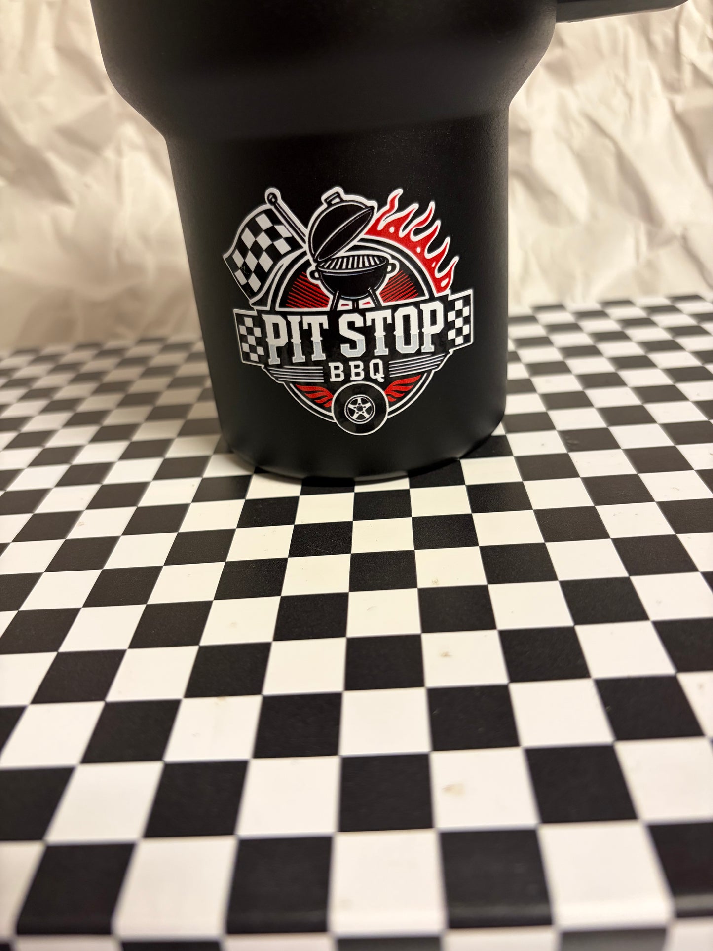 Pit Stop BBQ Logo Sticker
